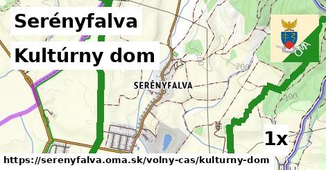 kultúrny dom v Serényfalva