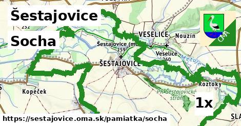 Socha, Šestajovice