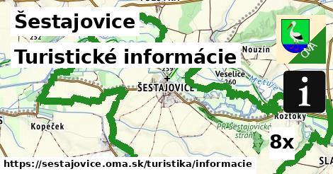 Turistické informácie, Šestajovice