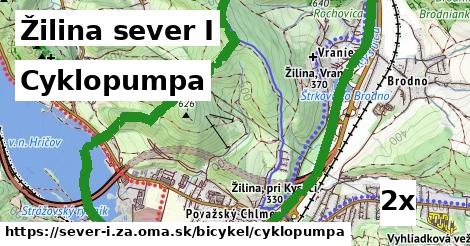 Cyklopumpa, Žilina sever I