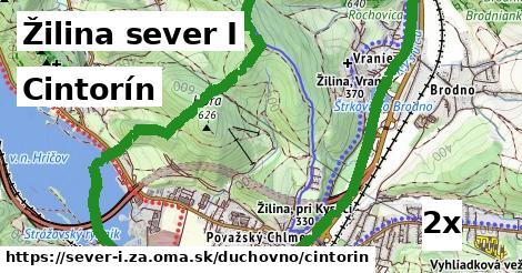 Cintorín, Žilina sever I