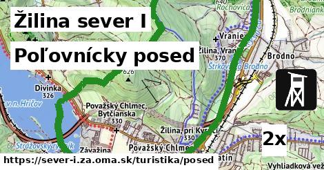 Poľovnícky posed, Žilina sever I