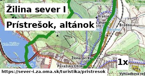 Prístrešok, altánok, Žilina sever I