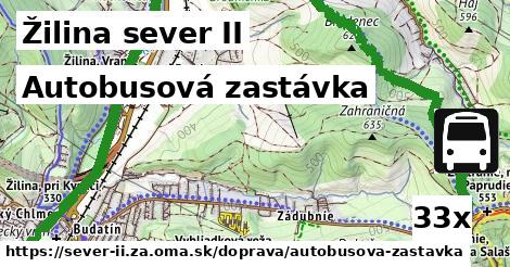 Autobusová zastávka, Žilina sever II