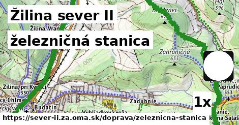 železničná stanica, Žilina sever II