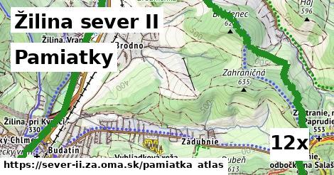 pamiatky v Žilina sever II