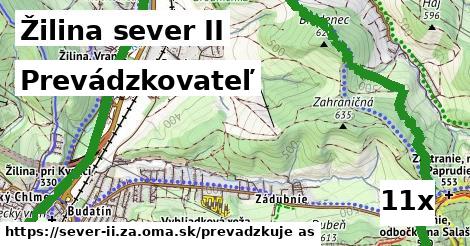 prevádzkovateľ v Žilina sever II