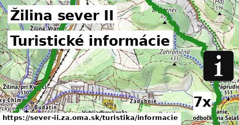 Turistické informácie, Žilina sever II