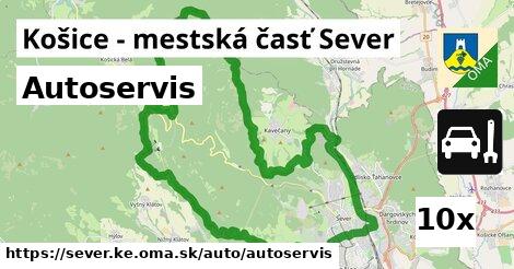 Autoservis, Košice - mestská časť Sever