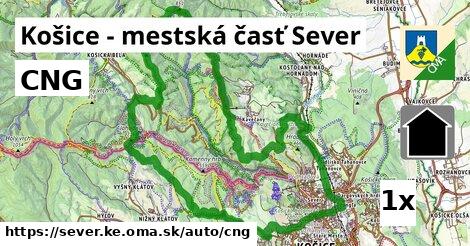 CNG, Košice - mestská časť Sever