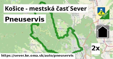 Pneuservis, Košice - mestská časť Sever