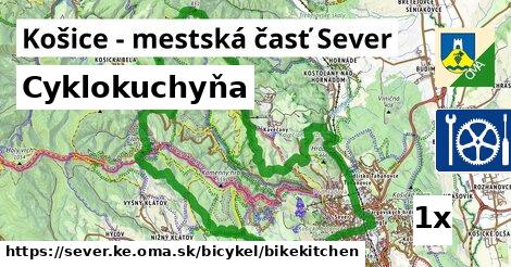 Cyklokuchyňa, Košice - mestská časť Sever