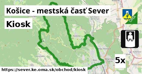 Kiosk, Košice - mestská časť Sever