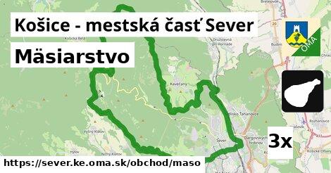 Mäsiarstvo, Košice - mestská časť Sever