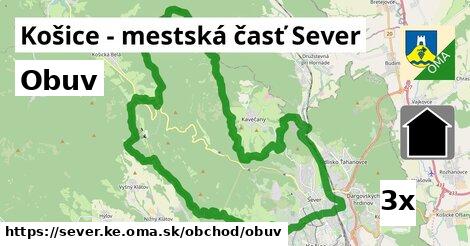 Obuv, Košice - mestská časť Sever