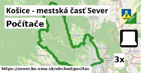 Počítače, Košice - mestská časť Sever