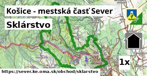 sklárstvo v Košice - mestská časť Sever