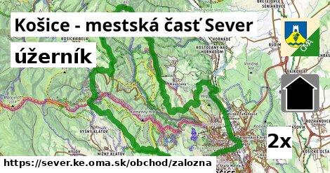 úžerník, Košice - mestská časť Sever