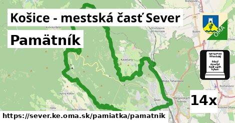 Pamätník, Košice - mestská časť Sever