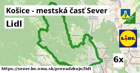 Lidl, Košice - mestská časť Sever