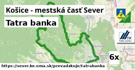 Tatra banka, Košice - mestská časť Sever