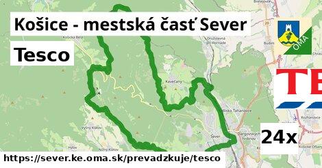 Tesco, Košice - mestská časť Sever