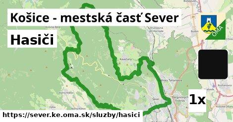 Hasiči, Košice - mestská časť Sever
