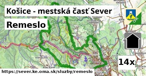 remeslo v Košice - mestská časť Sever