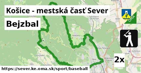 Bejzbal, Košice - mestská časť Sever