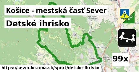 Detské ihrisko, Košice - mestská časť Sever