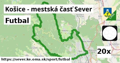 Futbal, Košice - mestská časť Sever