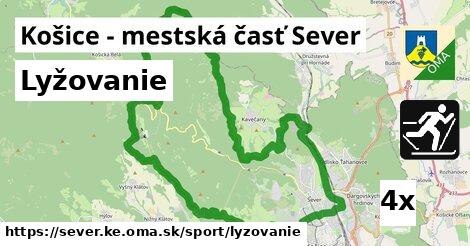 Lyžovanie, Košice - mestská časť Sever