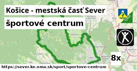 športové centrum, Košice - mestská časť Sever