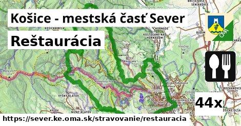 Reštaurácia, Košice - mestská časť Sever