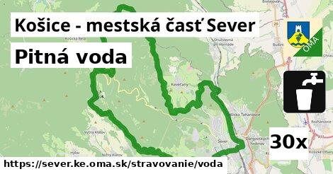 Pitná voda, Košice - mestská časť Sever