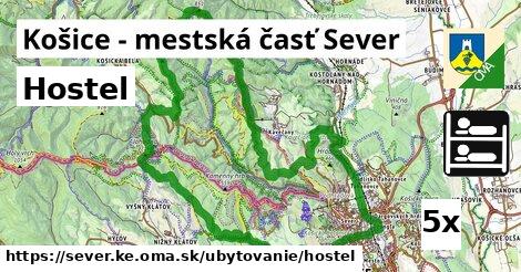 Hostel, Košice - mestská časť Sever