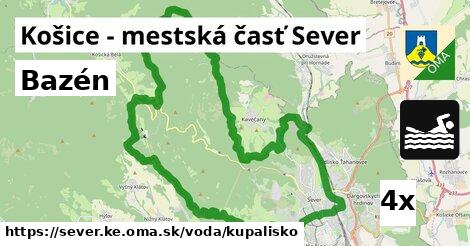 bazén v Košice - mestská časť Sever