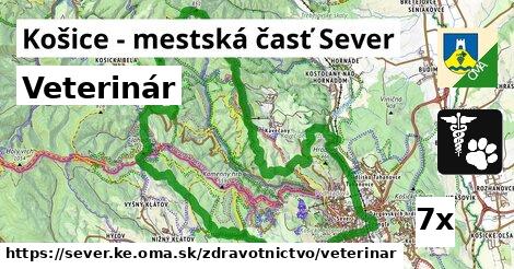 veterinár v Košice - mestská časť Sever