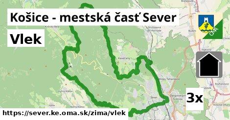 vlek v Košice - mestská časť Sever