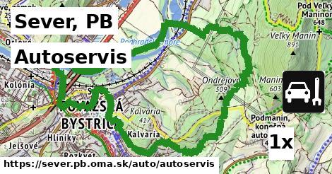 autoservis v Sever, PB