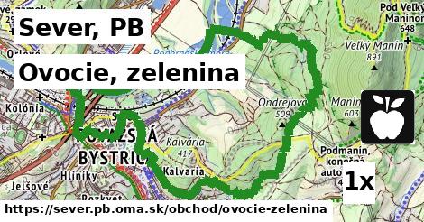 Ovocie, zelenina, Sever, PB