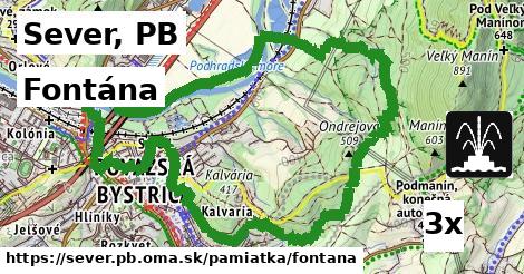 Fontána, Sever, PB