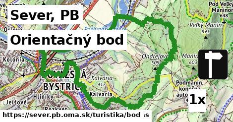 Orientačný bod, Sever, PB