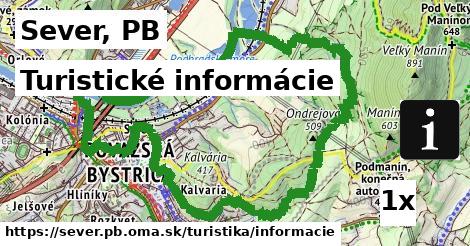 Turistické informácie, Sever, PB