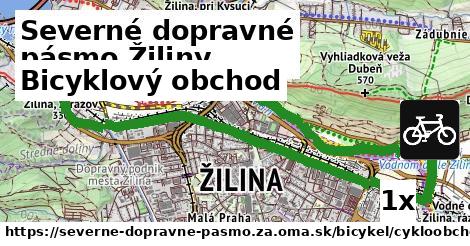 Bicyklový obchod, Severné dopravné pásmo Žiliny