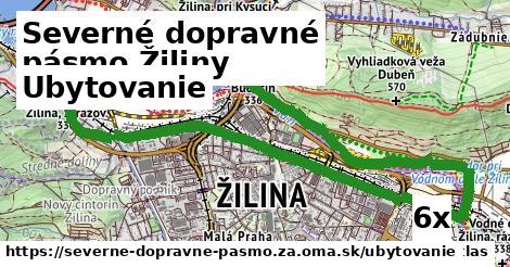 ubytovanie v Severné dopravné pásmo Žiliny