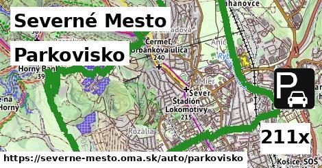 Parkovisko, Severné Mesto