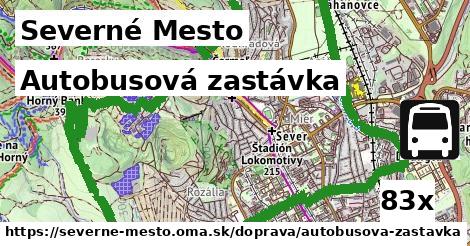 Autobusová zastávka, Severné Mesto