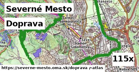 doprava v Severné Mesto