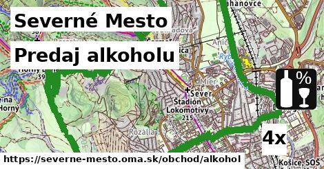 Predaj alkoholu, Severné Mesto